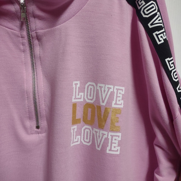 LOVE Zip Long Sleeve Top XXL(19) - Picture 2 of 9